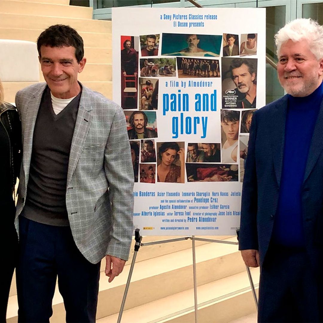 El reencuentro familiar de Antonio Banderas con Melanie Griffith y Dakota Johnson en Los Ángeles