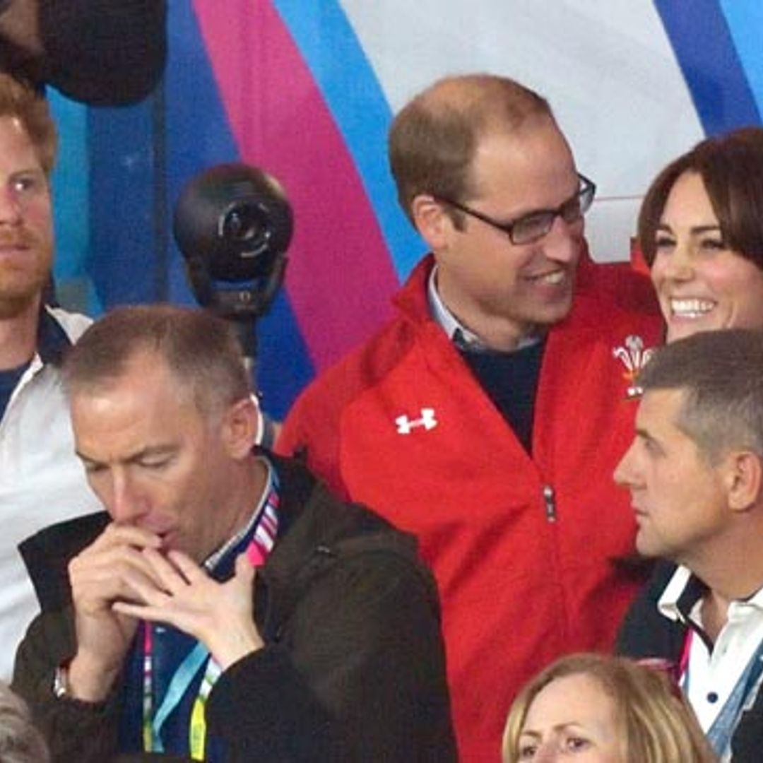 El Duque de Cambridge solo tiene ojos para su mujer