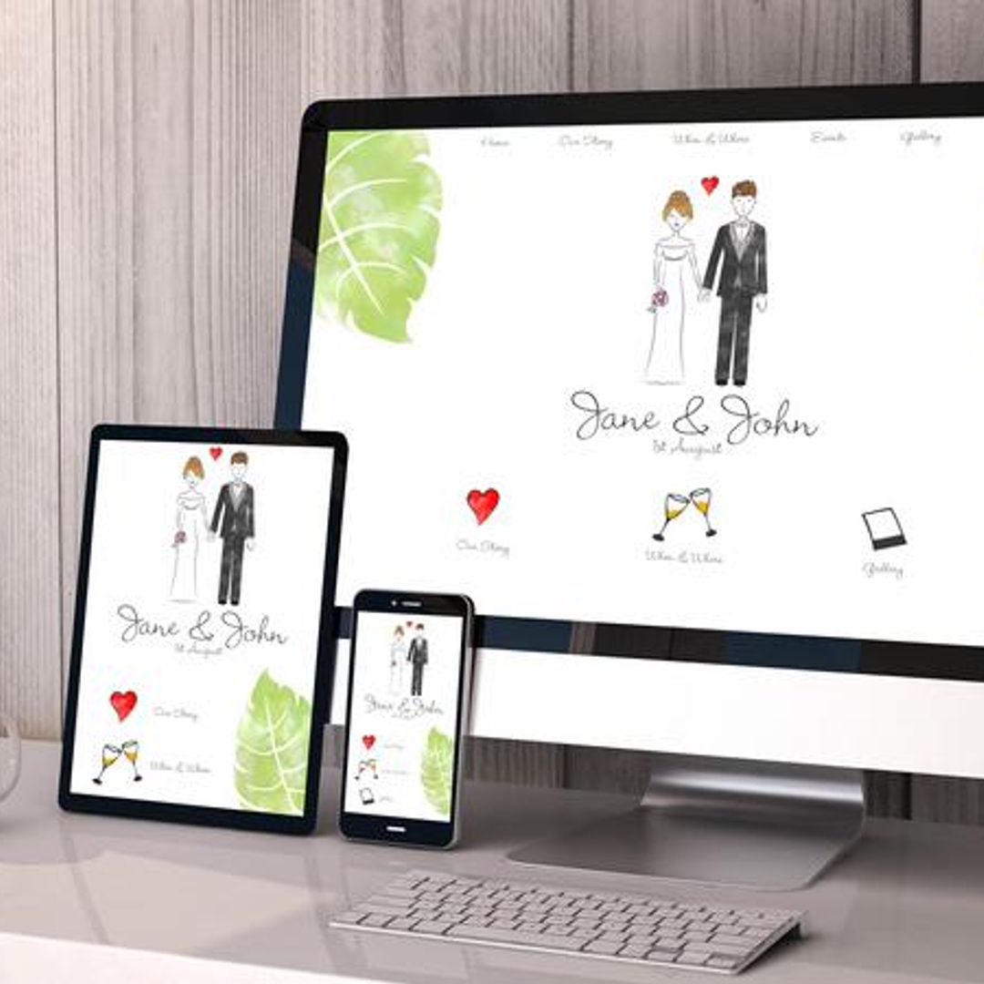 ¿Una página web para tu boda? Sí, y esto es lo que debes saber para crearla