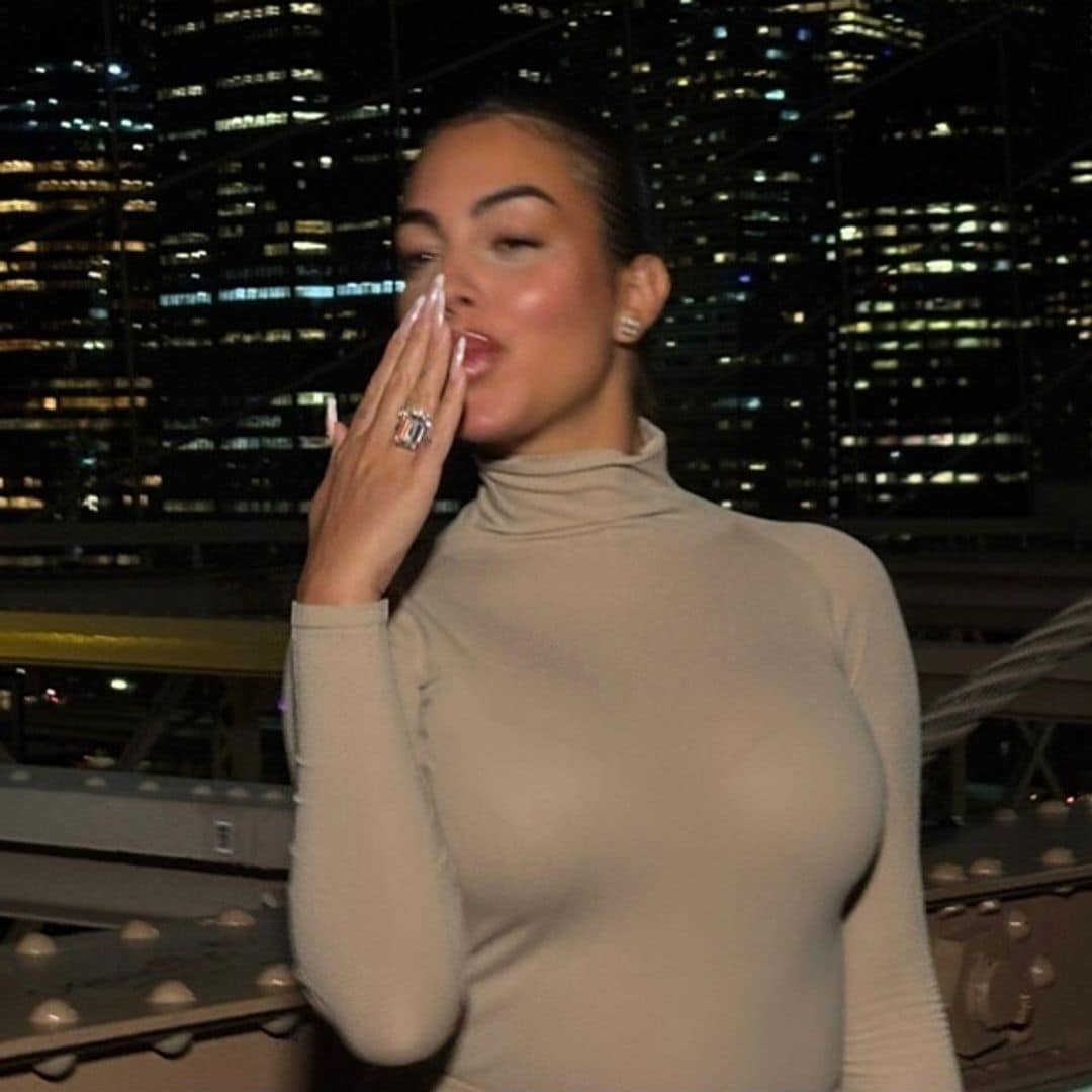 Georgina Rodríguez y su glamurosa visita a Nueva York a un mes de anunciar su compromiso
