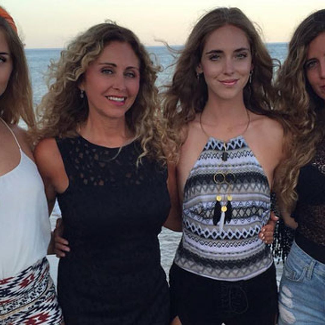 Si te gusta Chiara Ferragni, ¡espera a conocer a toda su familia!