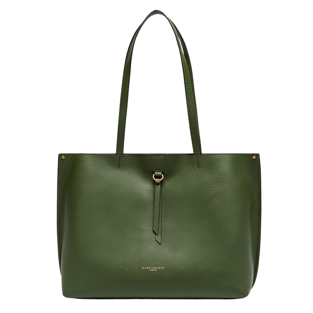 Bolso de piel (245 €), de Gianni Chiarini