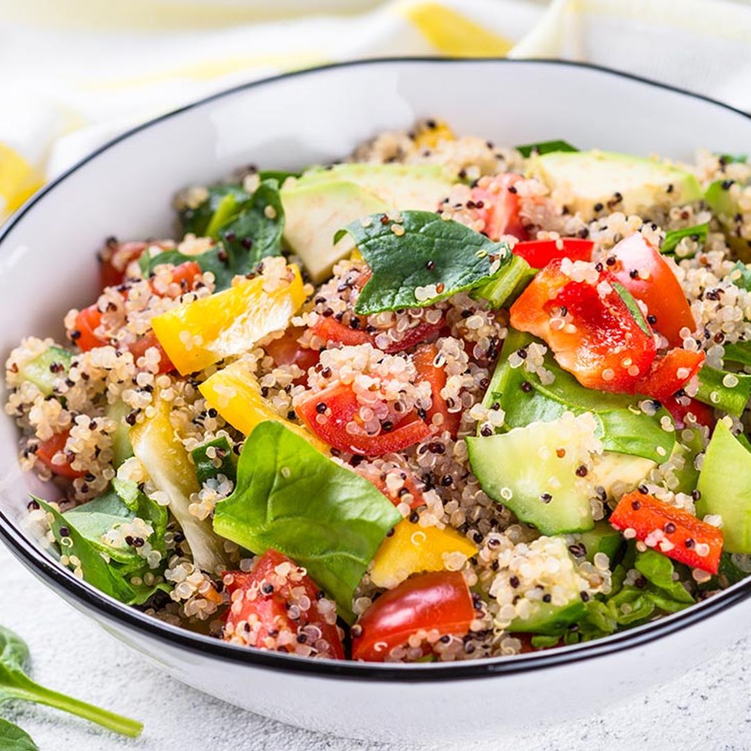 Ensalada de quinoa con verduras