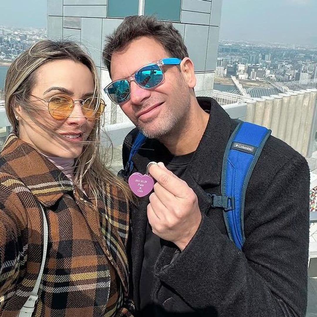 Odalys Ramírez y Pato Borghetti celebran 13 años de amor con un viaje a Japón