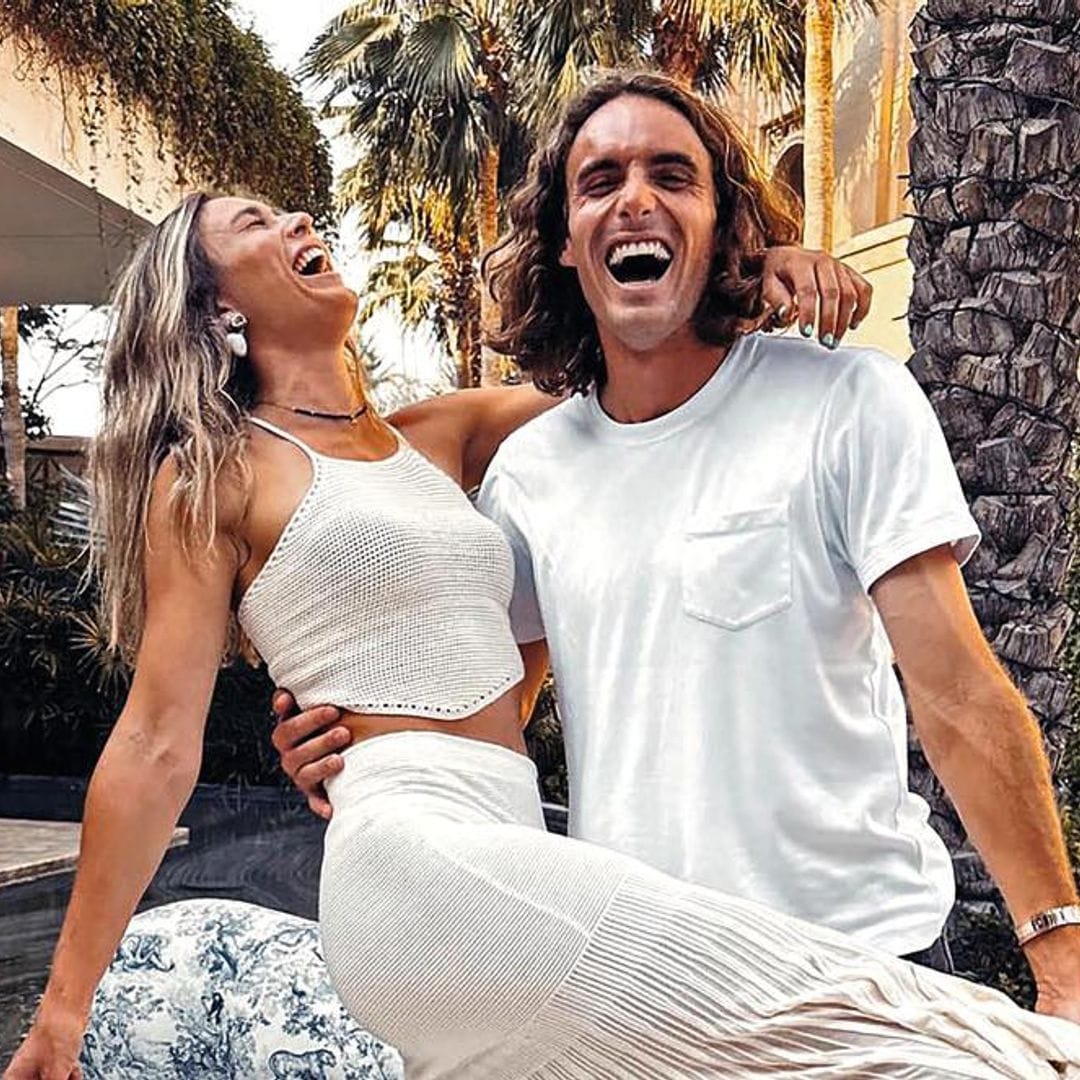 Paula Badosa confirma a ¡HOLA! su relación con Stéfanos Tsitsipás