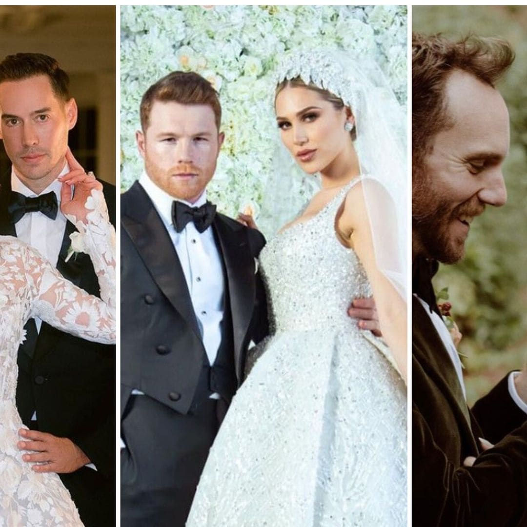 Bodas 2021: Famosos que se casaron este año y sellaron su amor con el ‘¡sí, quiero!’