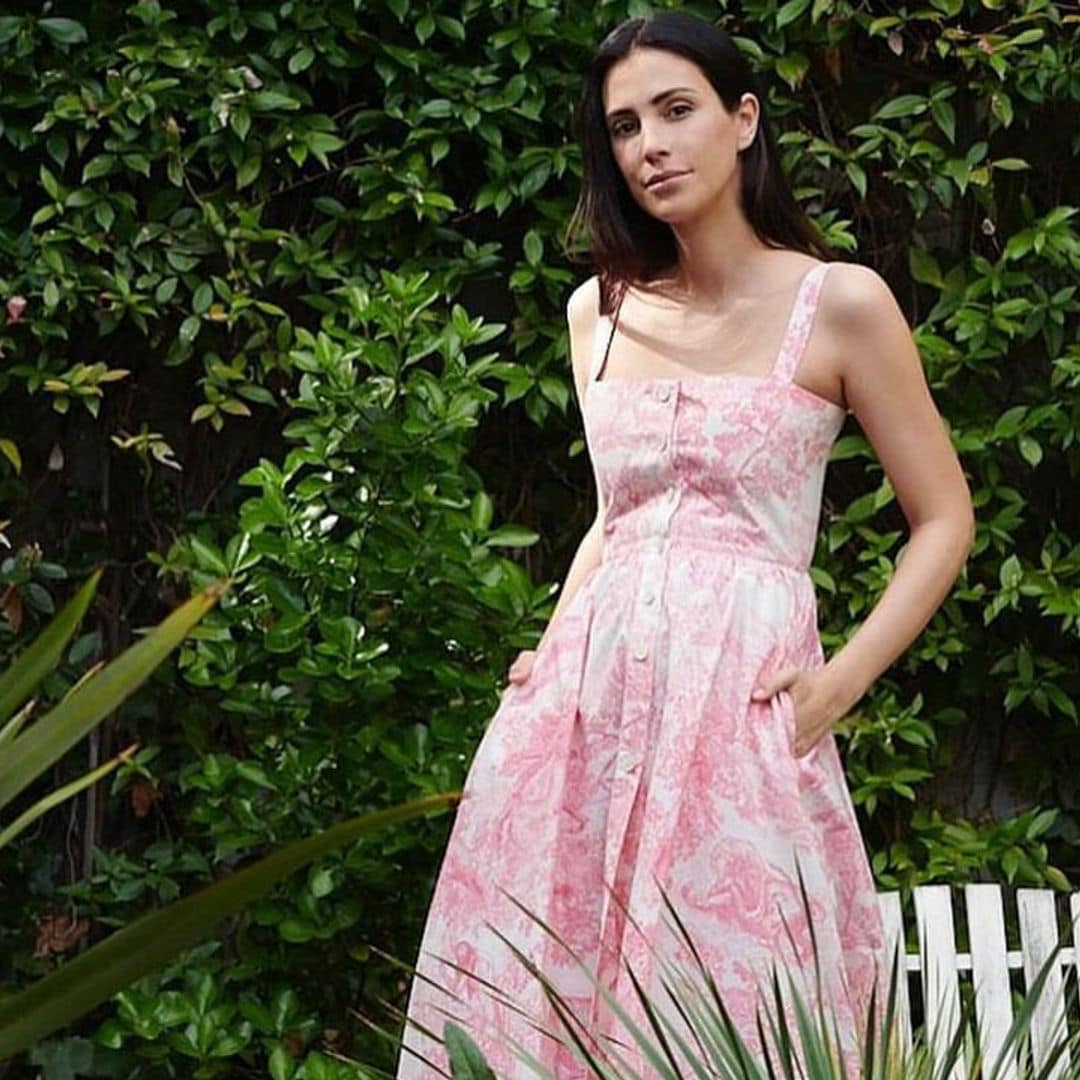 El romántico vestido estampado de Sassa de Osma es perfecto para las noches de verano