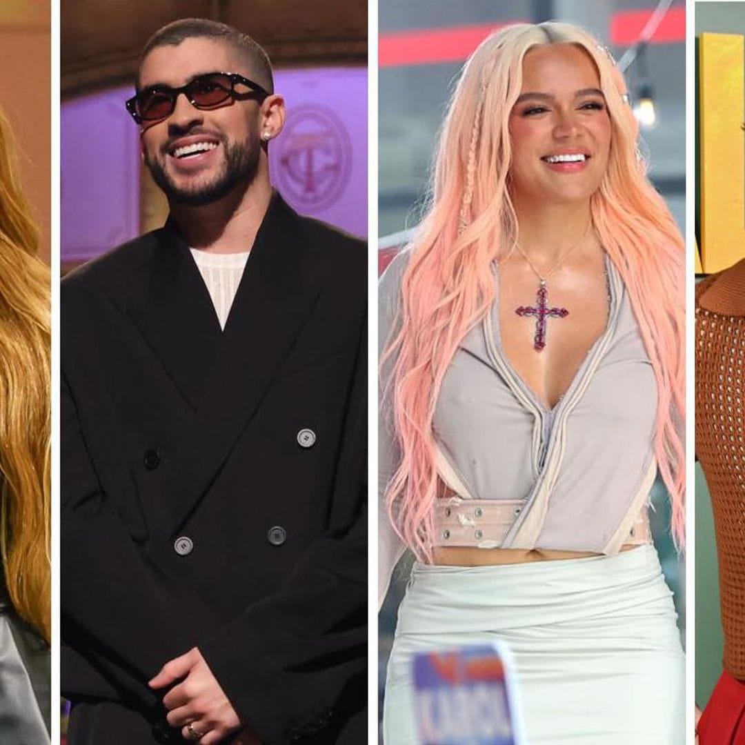 Shakira, Bad Bunny, Karol G, Pedro Pascal... Las celebridades que pusieron en alto a los latinos en 2023
