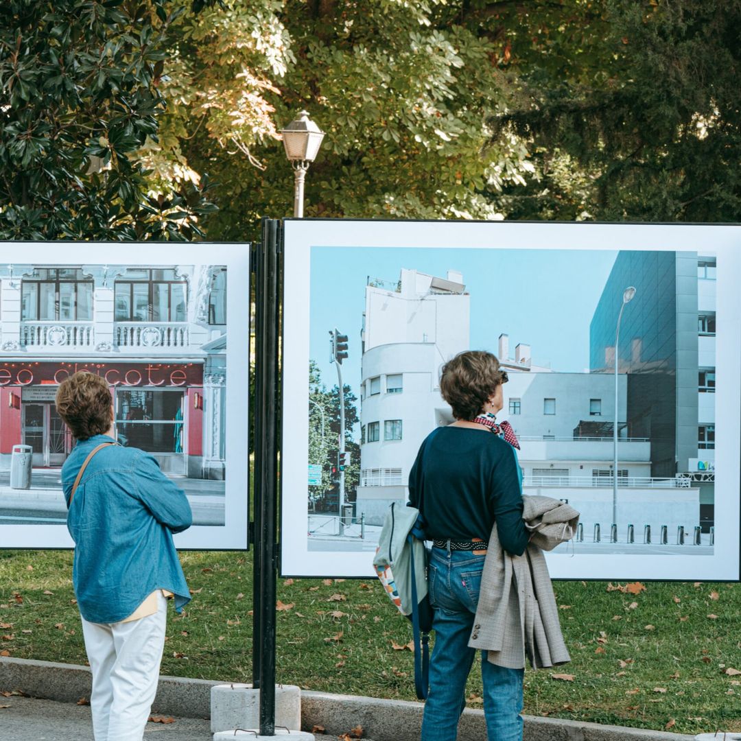 Exposición de la Semana de la Arquitectura en El Retiro.