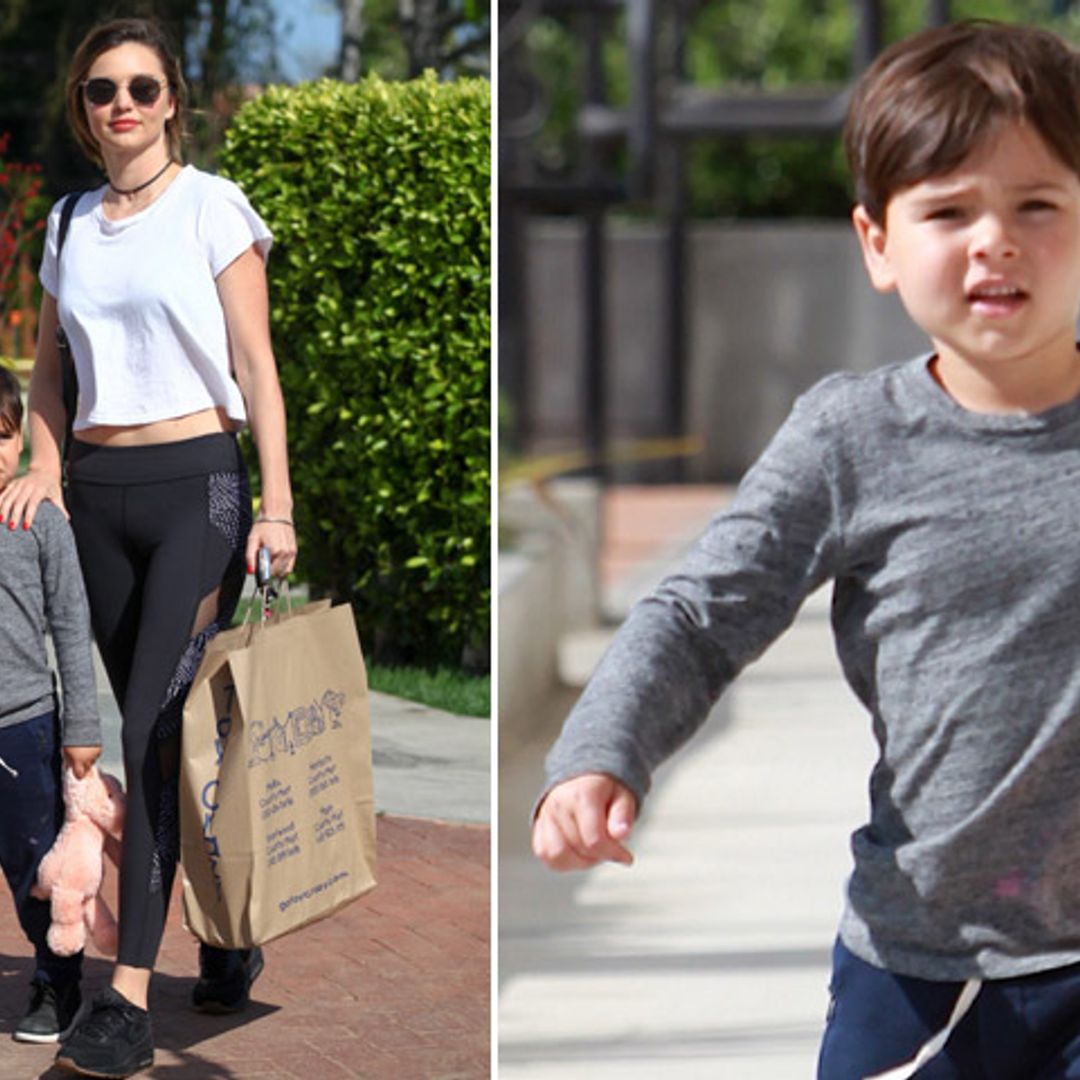 Flynn, el hijo de Miranda Kerr y Orlando Bloom, ¡cómo ha crecido!