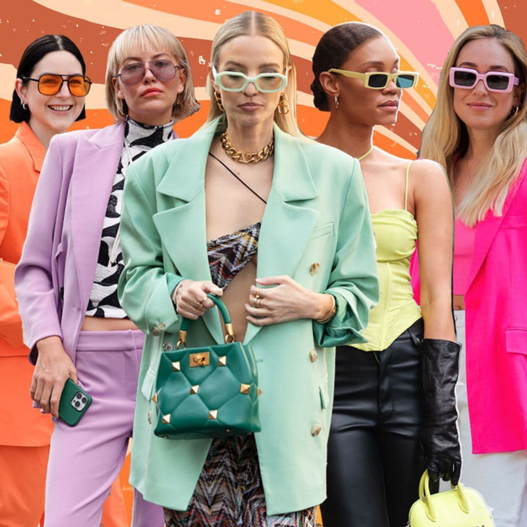 Llevar las gafas de sol a juego con el resto del look es el truco de estilo más repetido en París y Milán