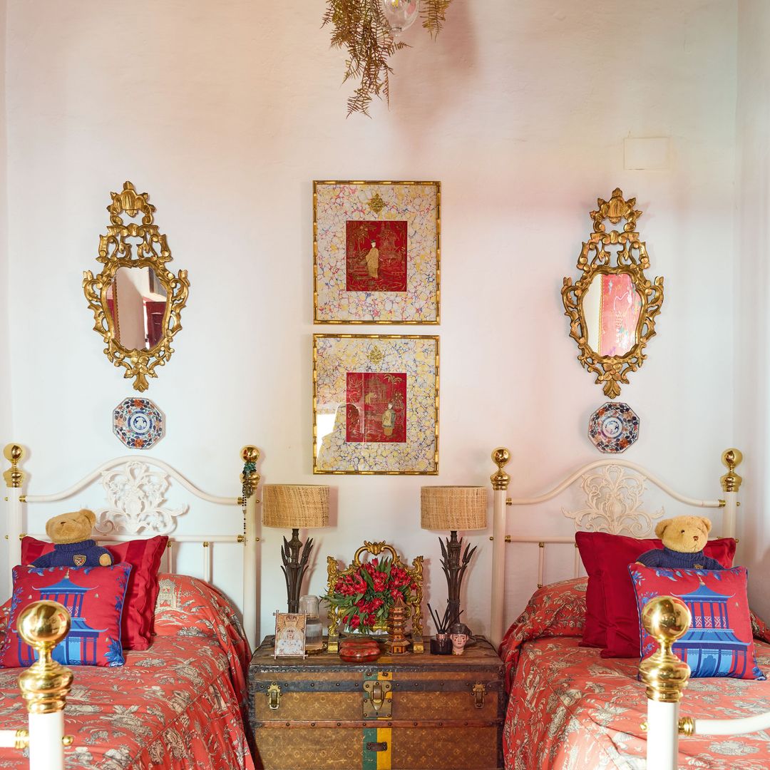 El interior de las habitaciones y su inédita decoración 