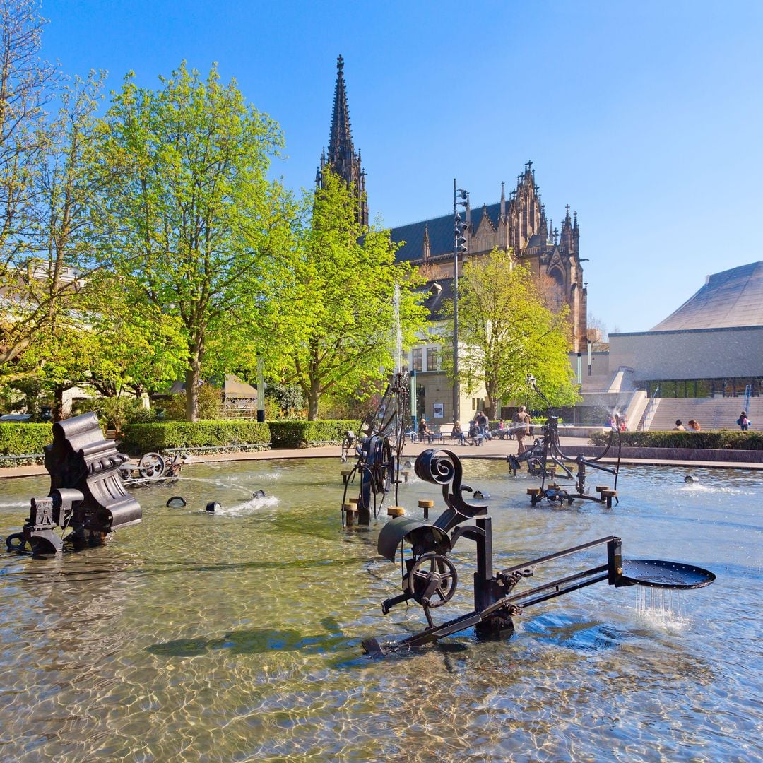 Fuente Tinguely, Basilea, Suiza