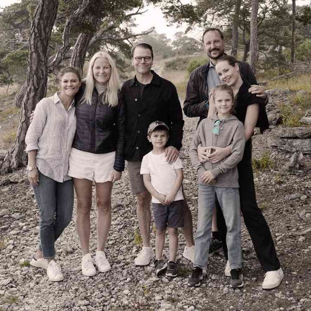Victoria de Suecia y su familia disfrutan de unos 'hermosos días' junto a los royals noruegos