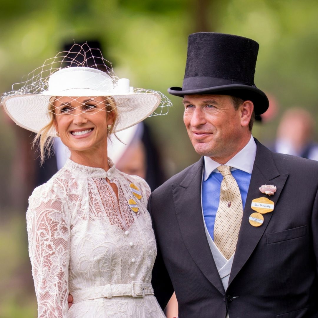 Harriet Phillips vuelve a vestirse 'de novia' en Royal Ascot dos semanas después de su boda con un espectacular vestido blanco de encaje