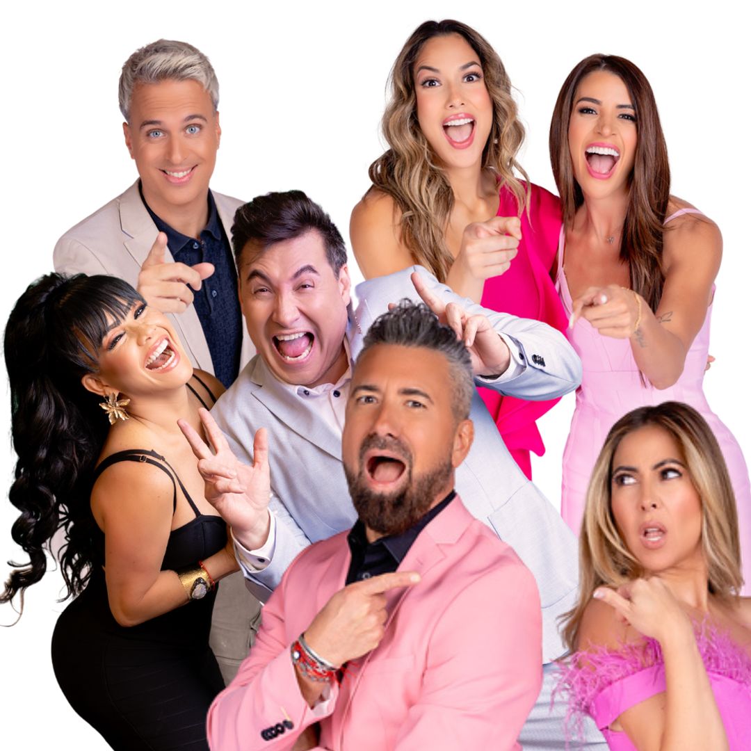El elenco de 'Siéntese Quien Pueda'.