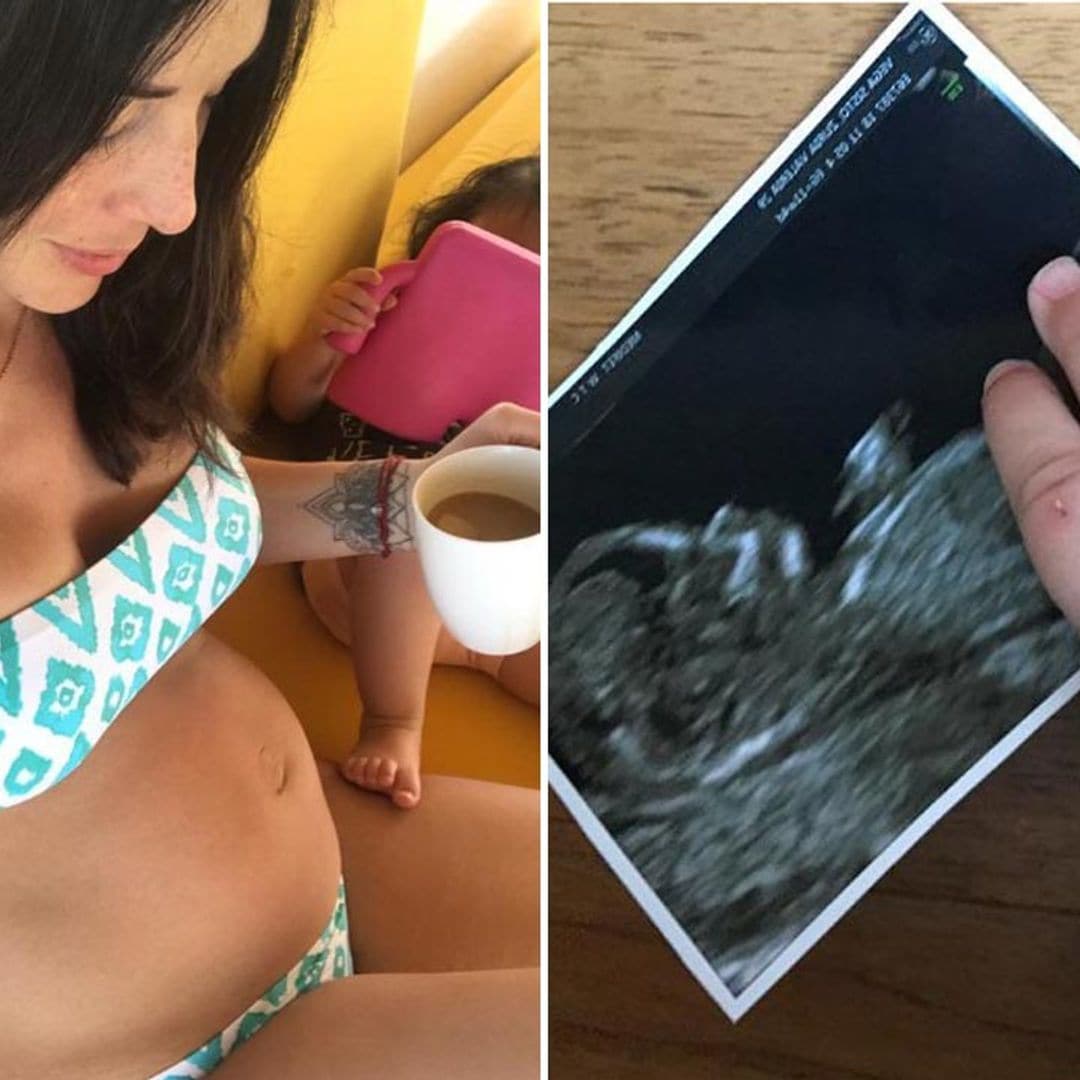 Así ha transcurrido el segundo embarazo de Zuria Vega