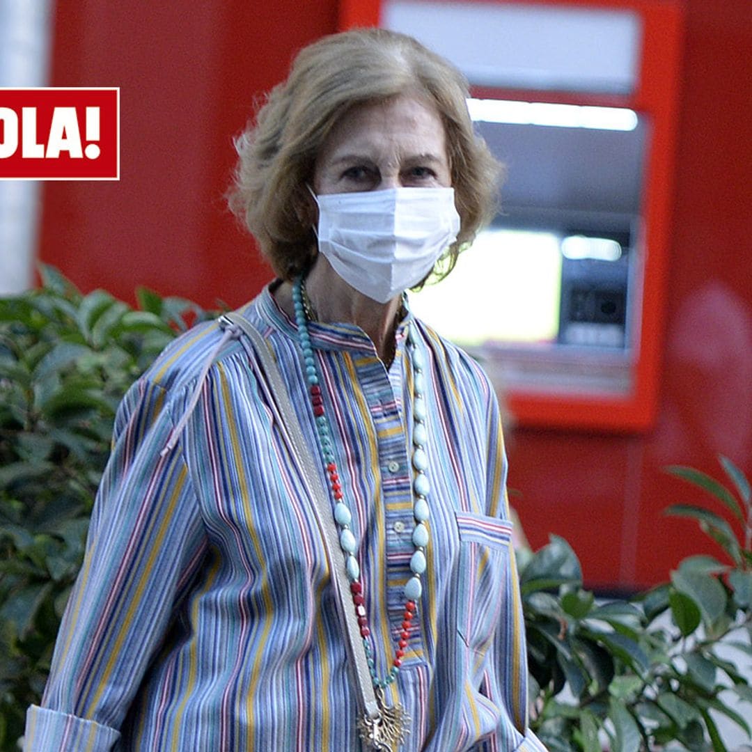 PRIMICIA: La reina Sofía, fotografiada en Mallorca tras la histórica decisión del rey Juan Carlos