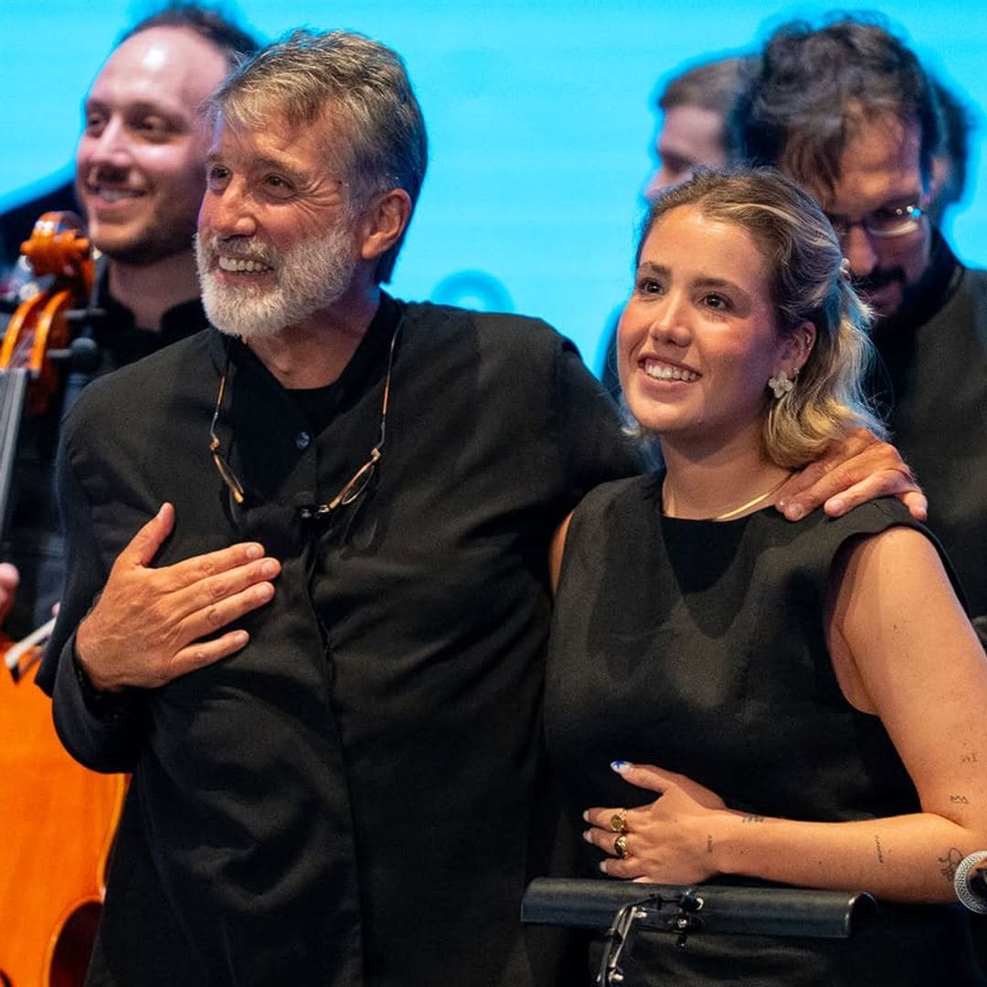 La sobrina artista más desconocida de Emilio Aragón, con la que triunfa sobre el escenario de su último espectáculo