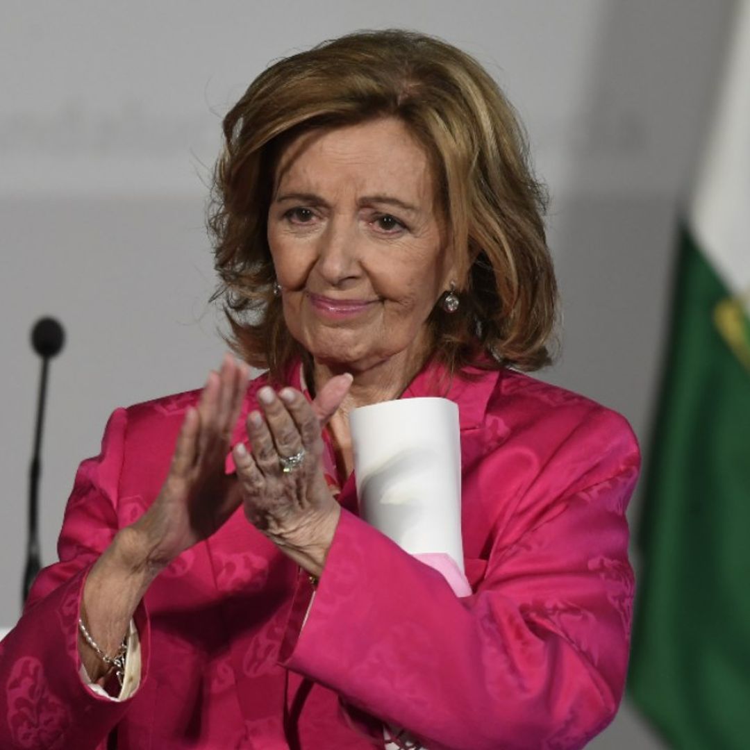 La petición de María Teresa Campos al recibir emocionada un premio por su trayectoria profesional