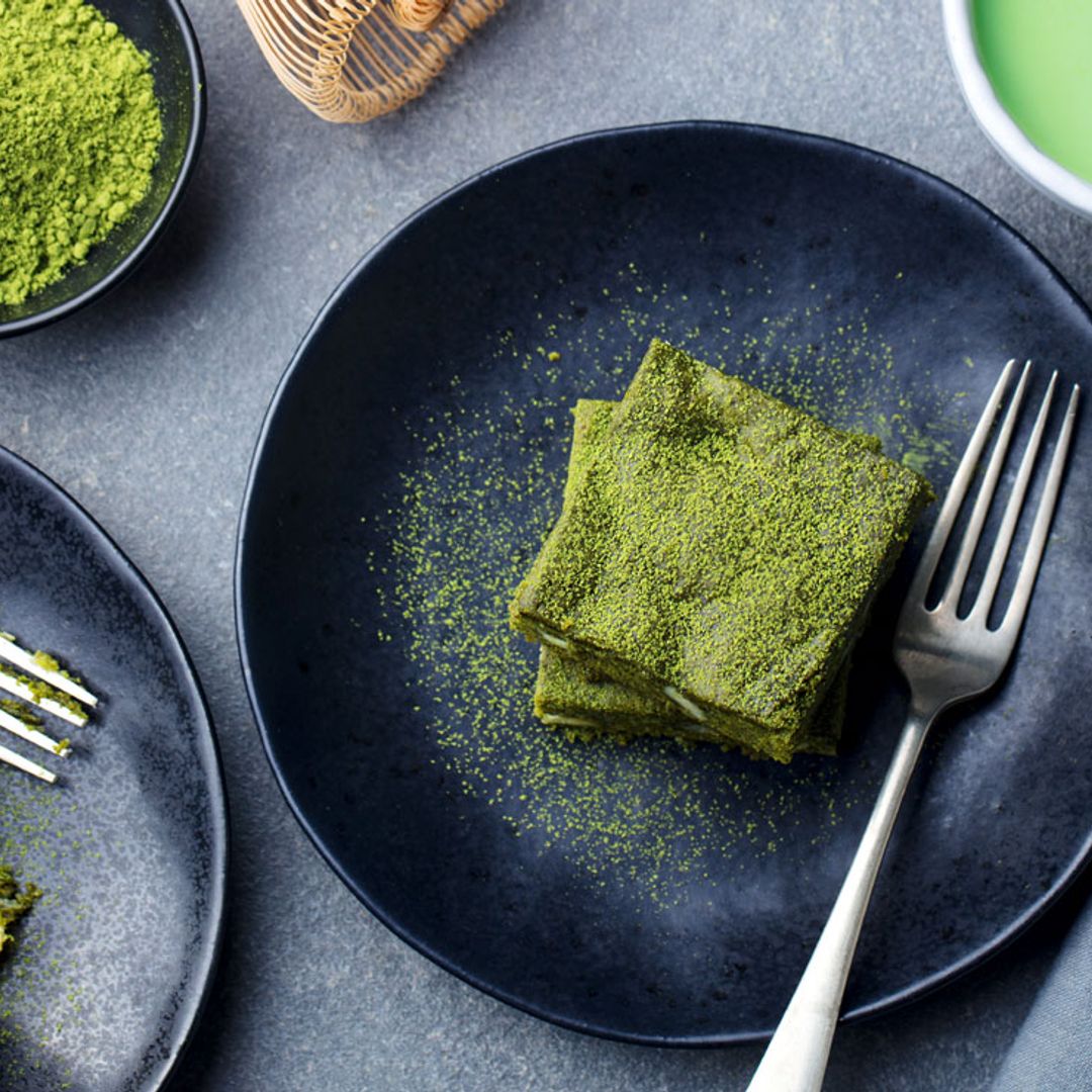 'Brownie' de té con frutos secos