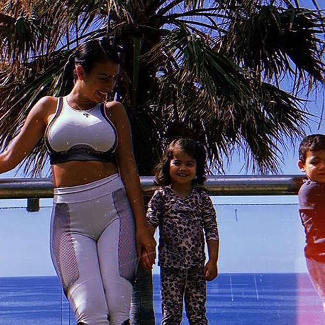 ¡Vaya vistas! Los idílicos instantes de Georgina Rodríguez y Cristiano Ronaldo con sus hijos