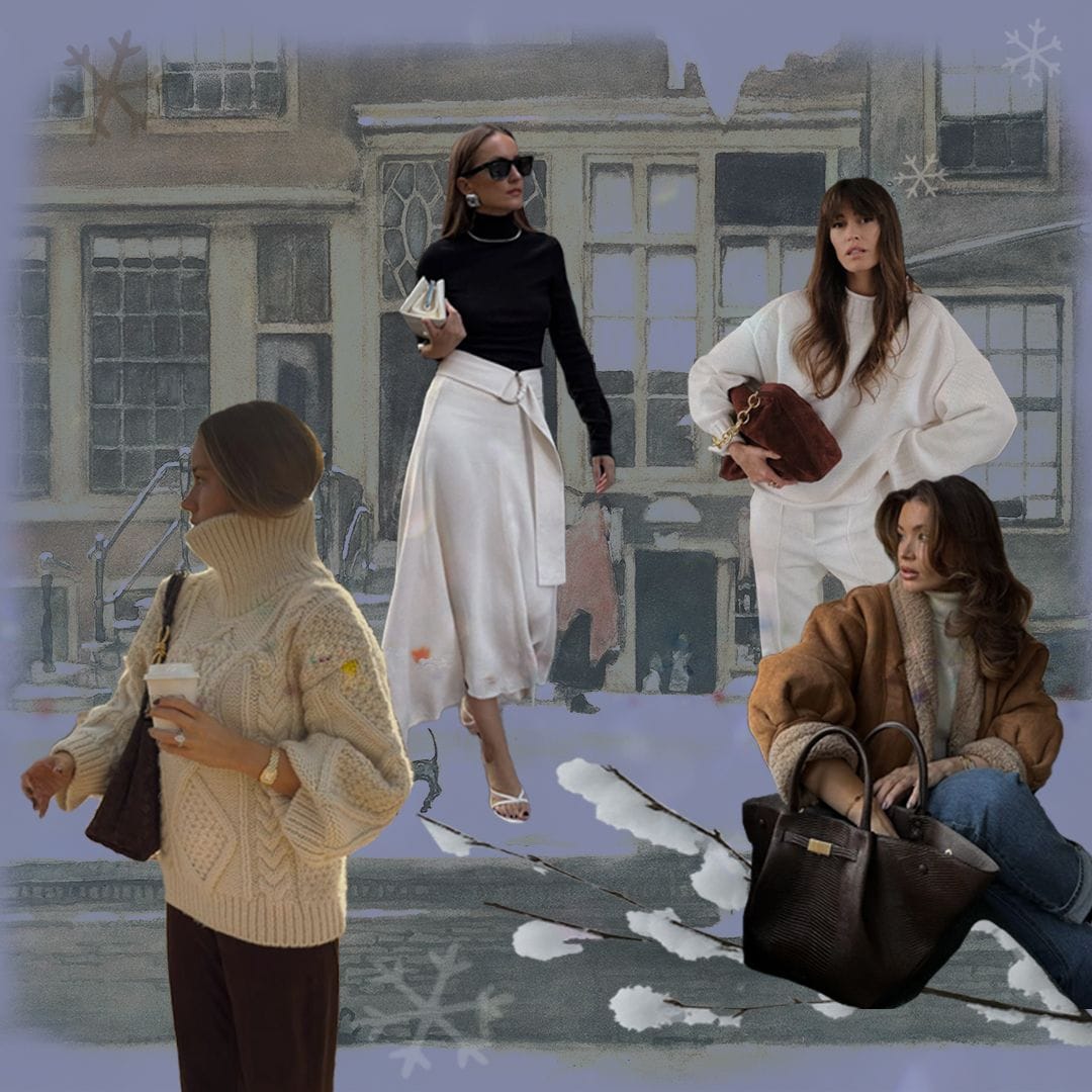 Cómo llevar jerséis de cuello vuelto de lunes a domingo y vestir bien toda la semana