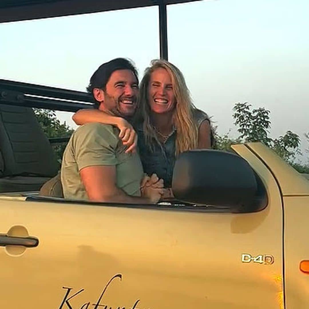 Angie Rigueiro muestra la primera parada de su luna de miel africana: “Te duchabas en mitad de la sabana”
