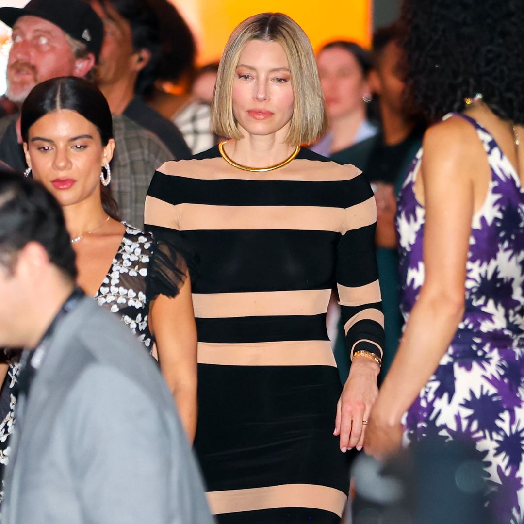 Jessica Biel reaparece muy seria tras la detención de Justin Timberlake