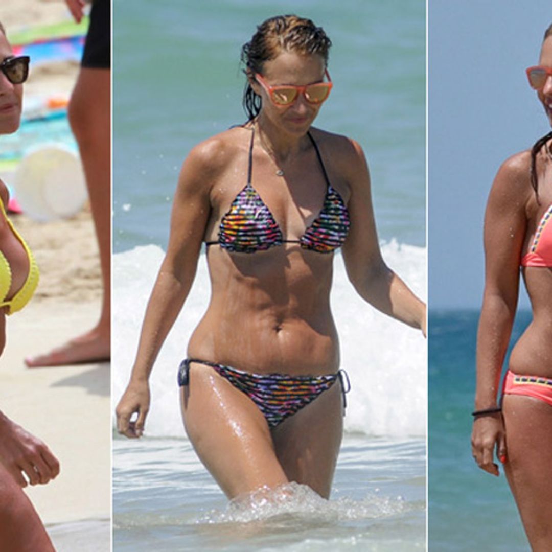 ¿Con cuál te quedas? Los mejores 'looks' de playa de Paula Echevarría