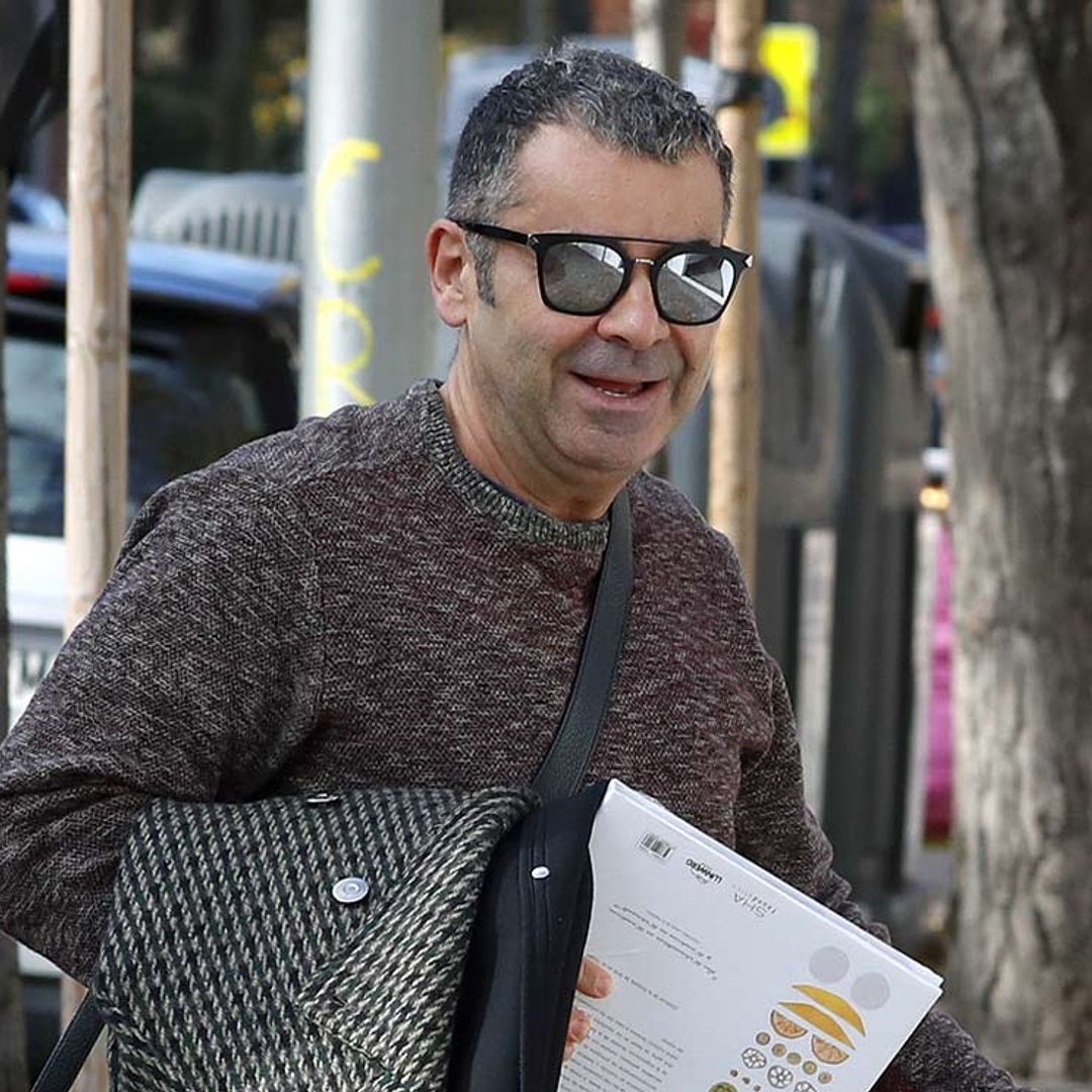 Jorge Javier Vázquez, sonriente horas antes de la nueva intervención