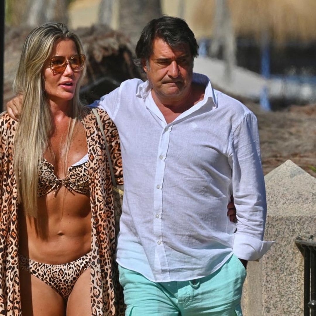 La empresaria Raquel Bernal, ex de Muñoz Escassi, y Javier Tudela, ex de Makoke, dos enamorados en Marbella