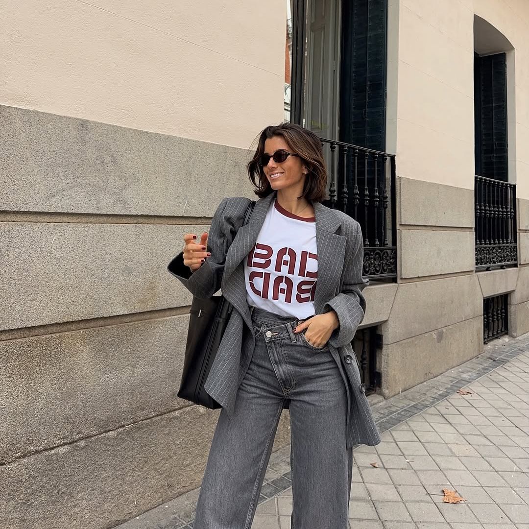Los vaqueros cruzados de Zara que tiene Chiara Ferragni