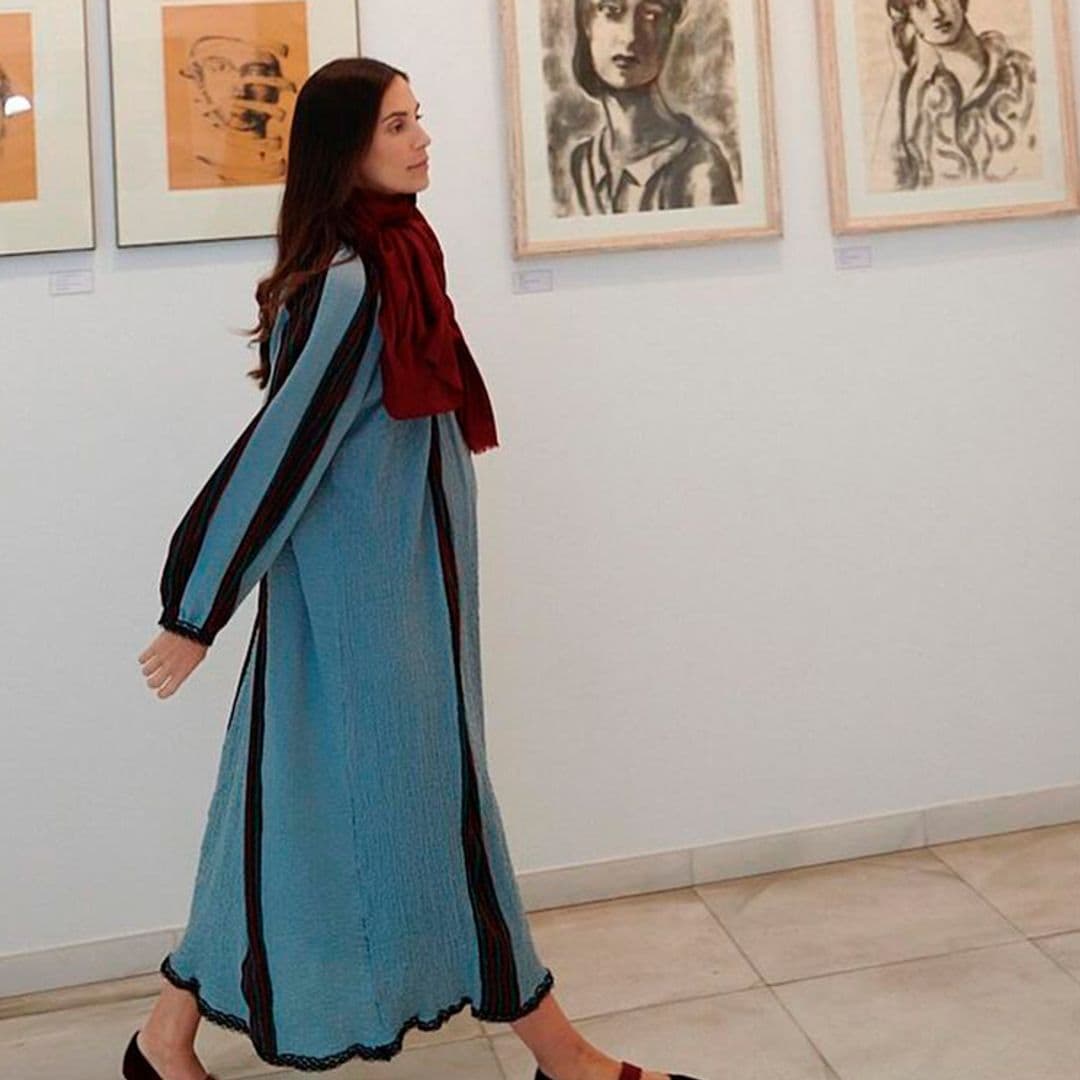 Sassa de Osma agota el vestido de lurex 'made in Spain' que combina con bailarinas puntiagudas