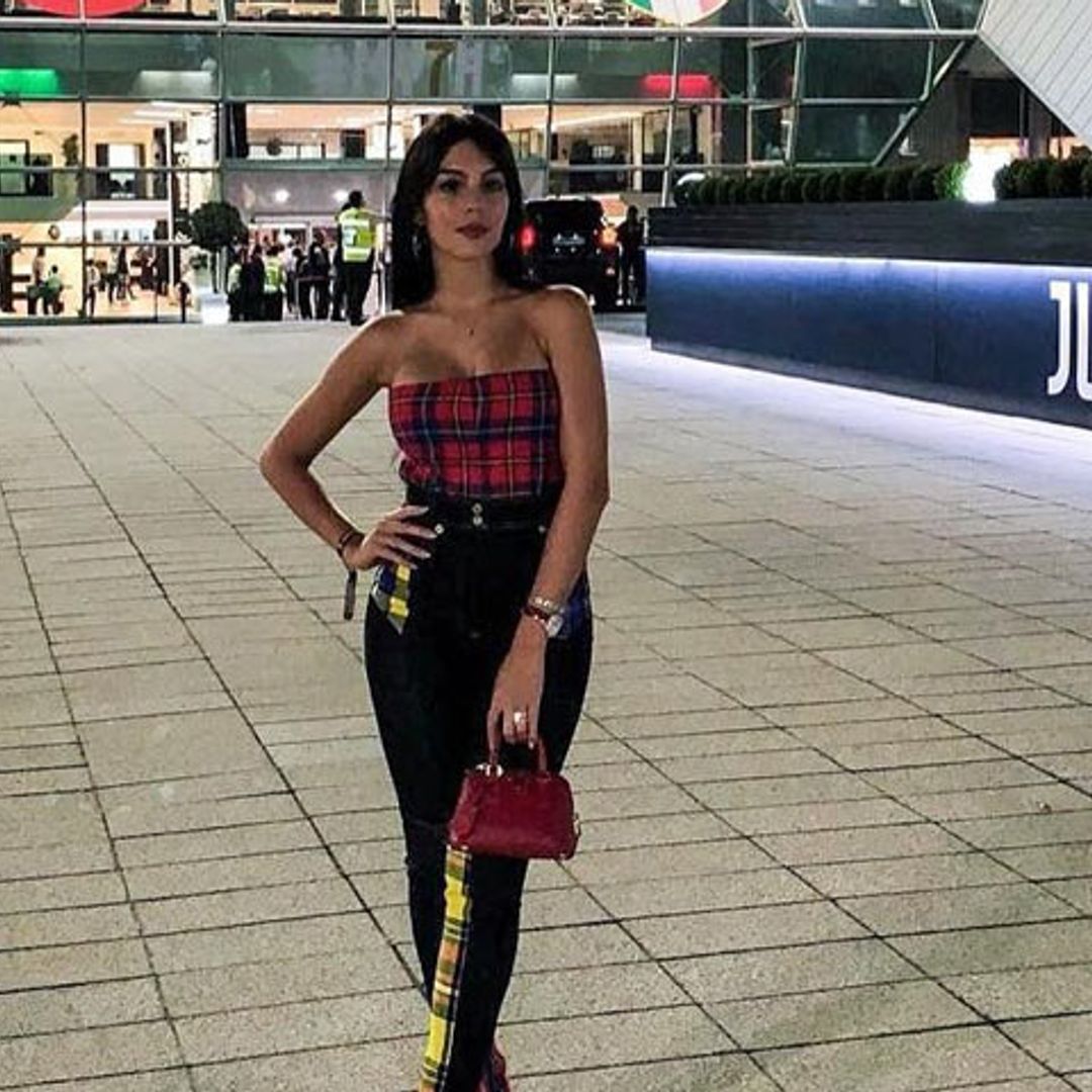 Georgina Rodríguez, día de fútbol con sus 'hombrecitos'