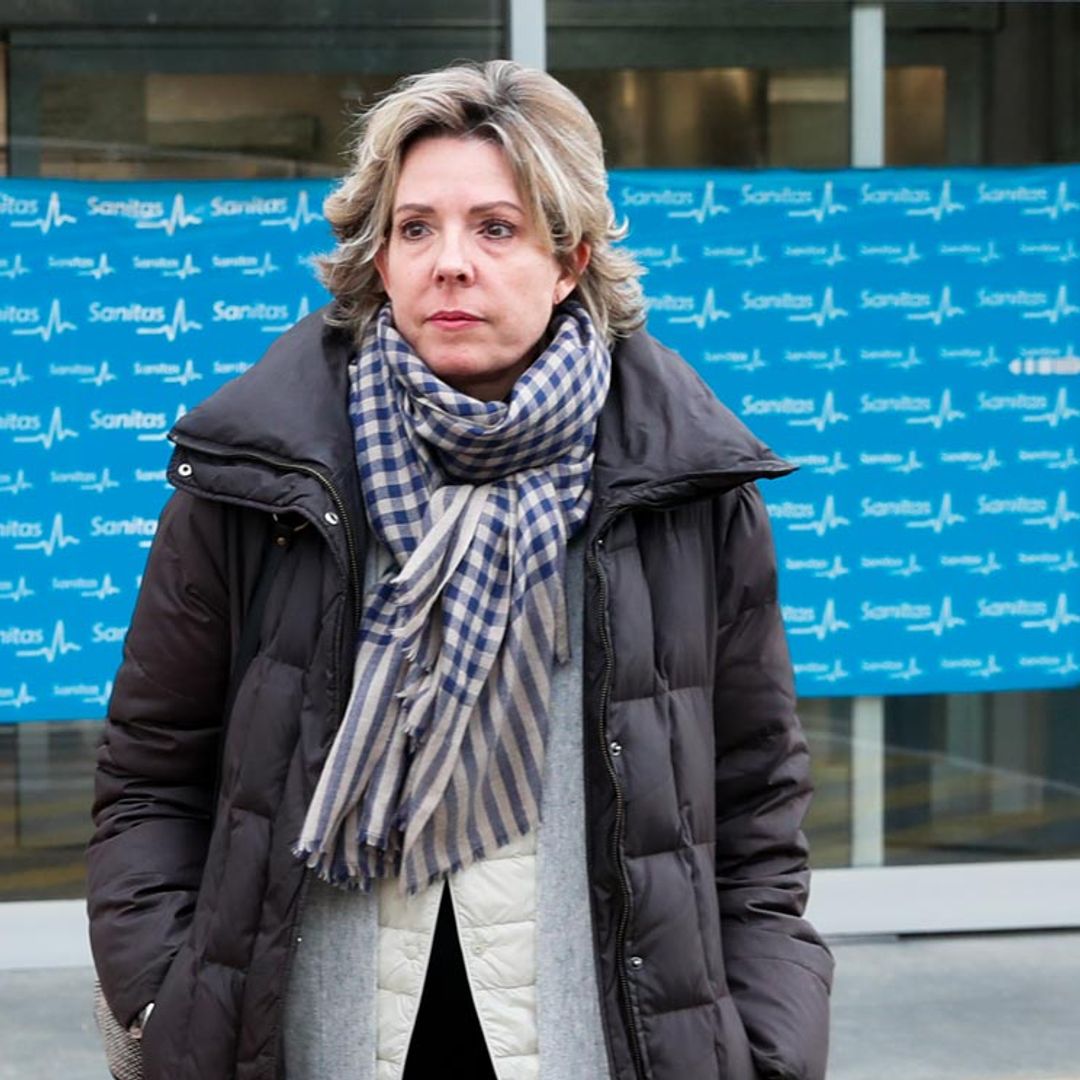 Simoneta Gómez-Acebo recibe el alta tras su ingreso hospitalario por una fuerte neumonía