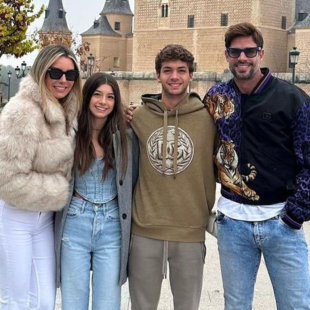 Ajenos a la polémica de sus vidas, Elizabeth Gutiérrez y William Levy disfrutan con sus hijos en España
