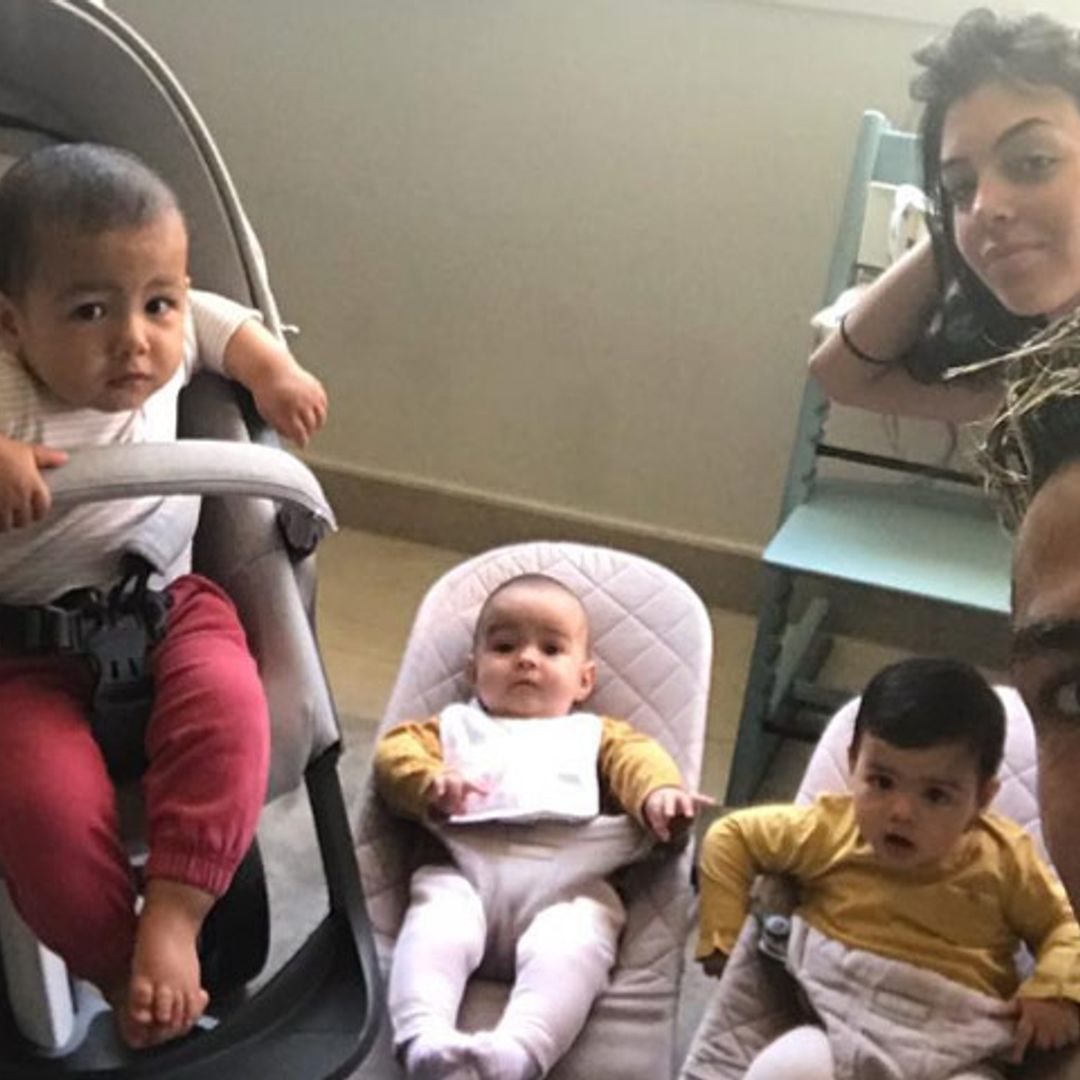 ¡Para comérselos! Así de grandes están los niños de Cristiano Ronaldo y Georgina Rodríguez