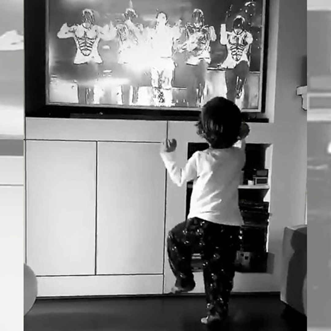 Lucas, hijo de Iker Casillas y Sara Carbonero, un pequeño Michael Jackson con mucho ritmo