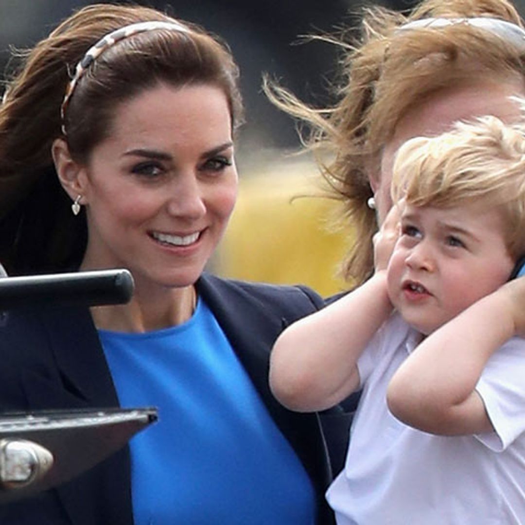 En vídeo: ¡El más adorable todavía! El día en el que George de Cambridge cumplió un sueño