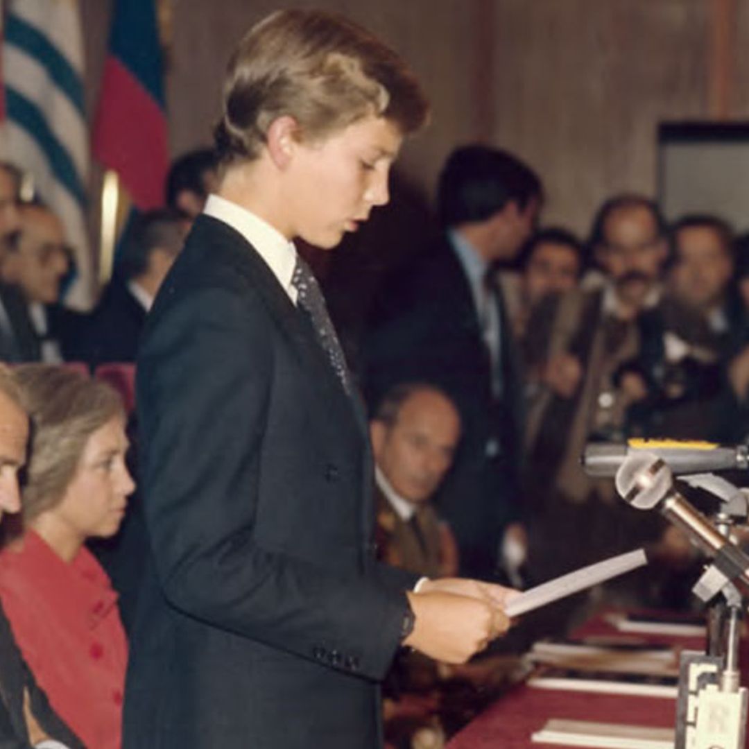 Así fue el primer discurso del rey Felipe a la misma edad de la princesa Leonor