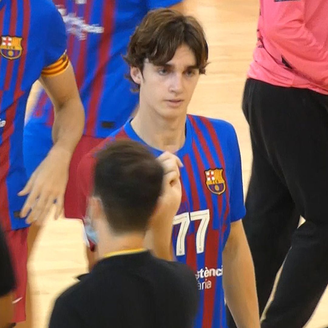 Pablo Urdangarin, un jugador muy entregado en la pista de balonmano