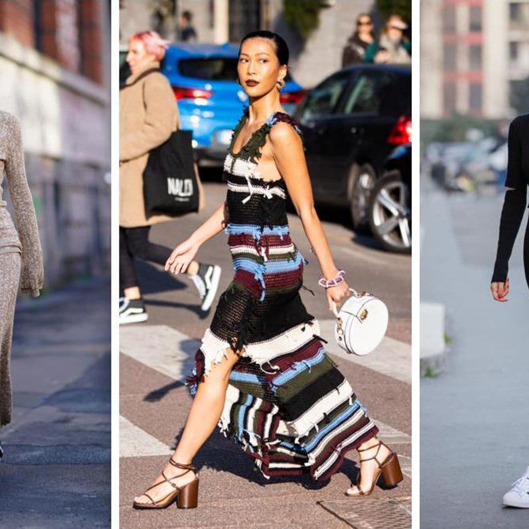 Vestido de punto: la pieza ideal para un look efortless y chic en pocos minutos