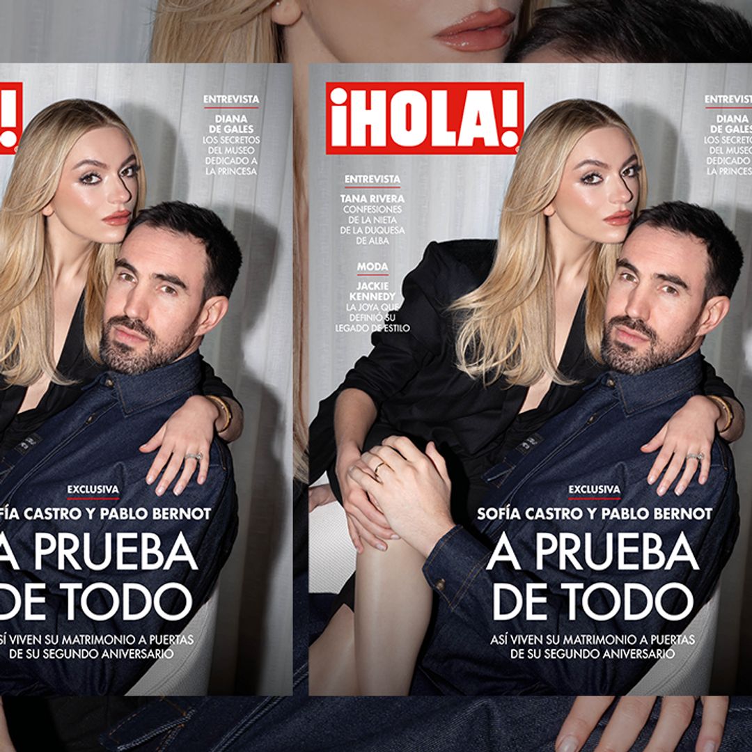 Sofía Castro y Pablo Bernot, en ¡HOLA!: así viven su matrimonio a puertas de su segundo aniversario