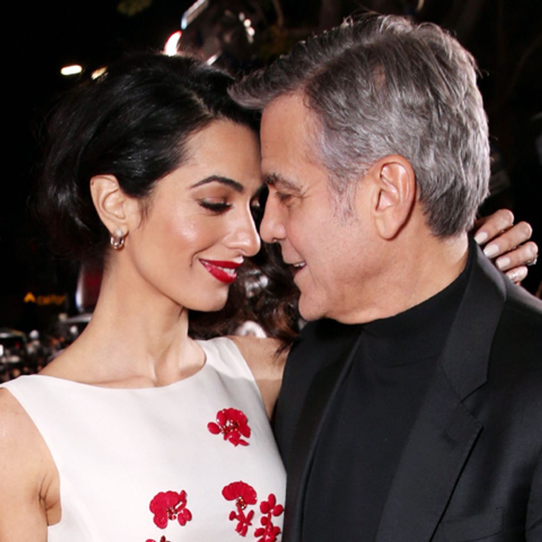 Este fue el romántico regalo de George Clooney a Amal por su 40 cumpleaños