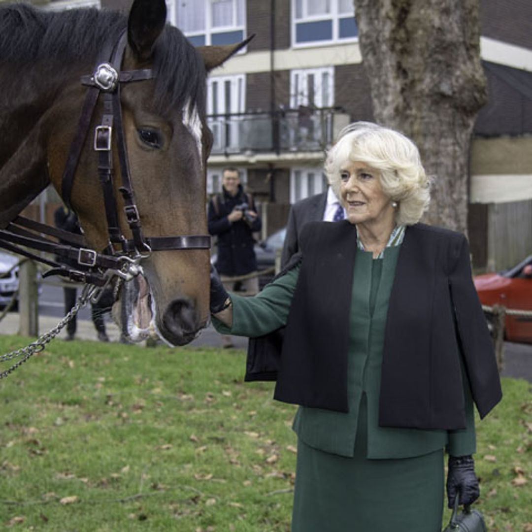 ¿Le ha prestado Meghan su bolso 'made in Spain' a Camilla Parker Bowles?
