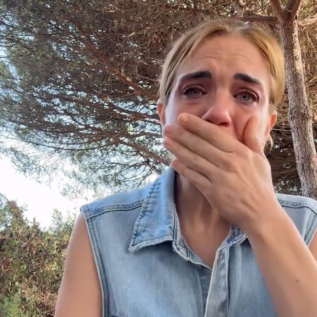 Beatriz Trapote cuenta, entre lágrimas, que su padre tiene cáncer: "Han sido meses muy duros"