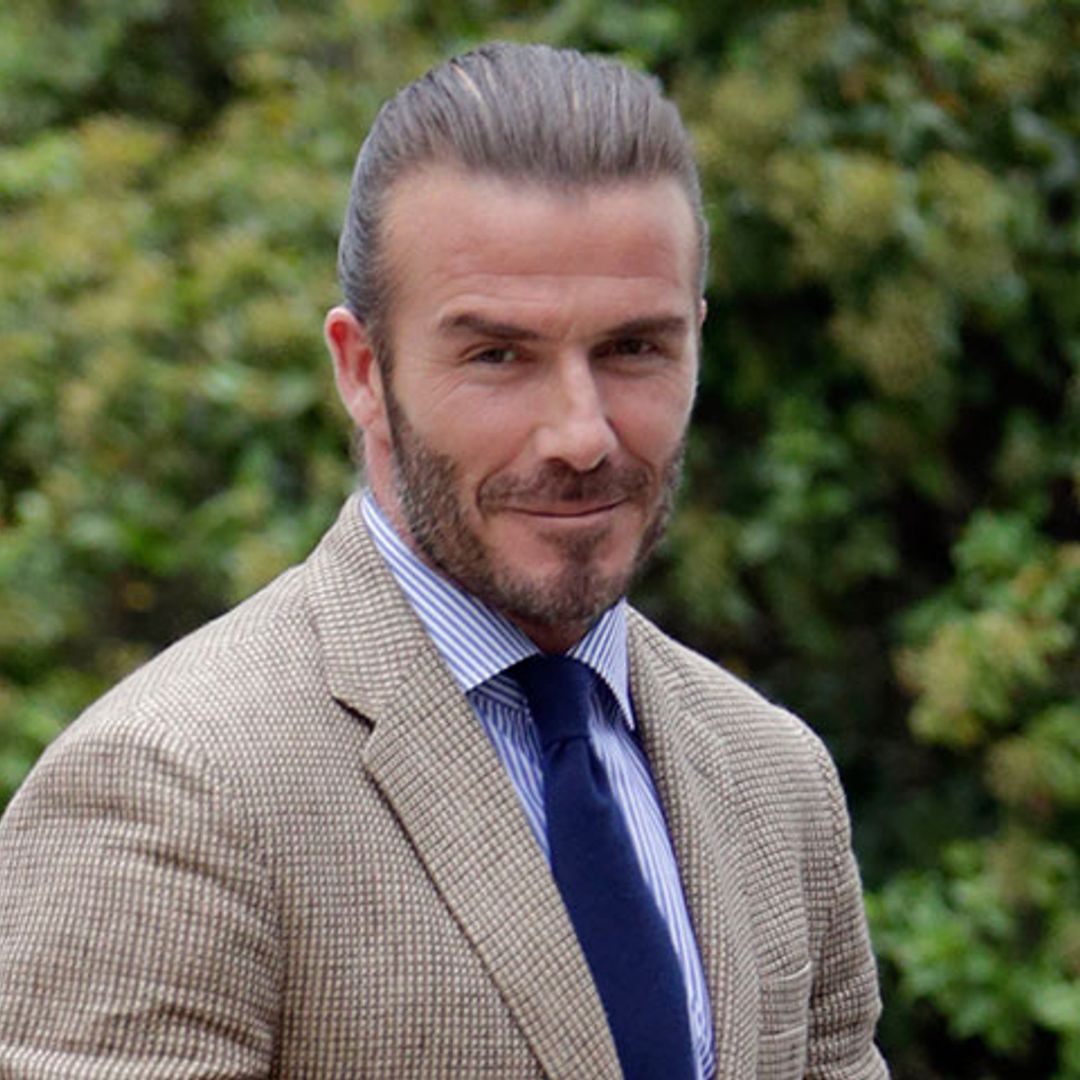 David Beckham, el primer hombre en lanzar su propia línea cosmética