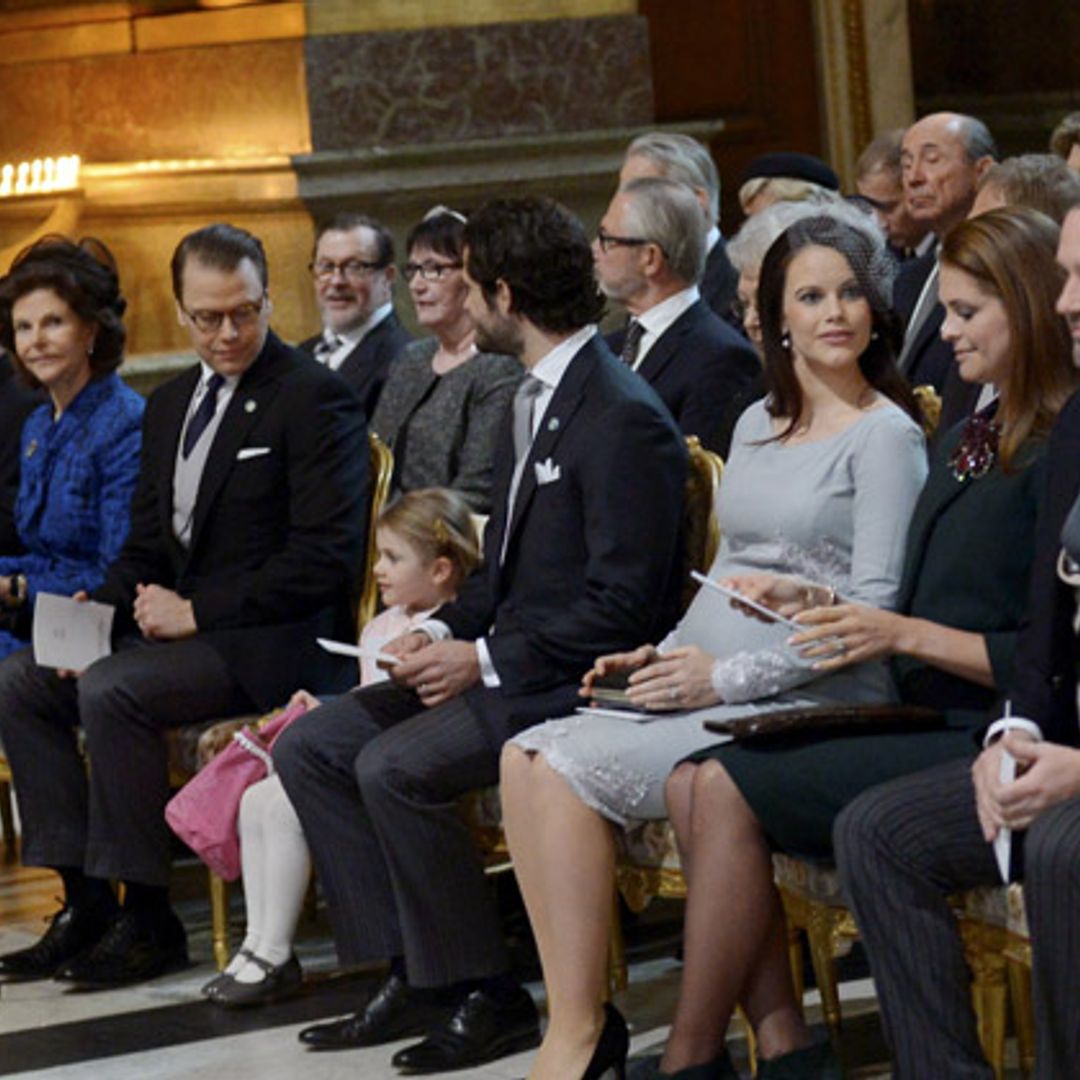 La Familia Real sueca celebra un 'Te Deum' en honor del bebé de Victoria y Daniel de Suecia
