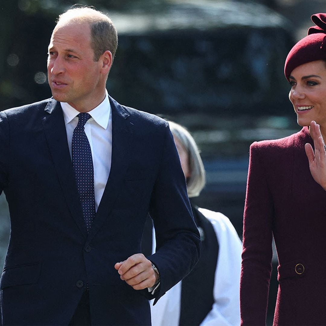 La emotiva reaparición de Kate y el Príncipe William en el aniversario luctuoso de Isabel II